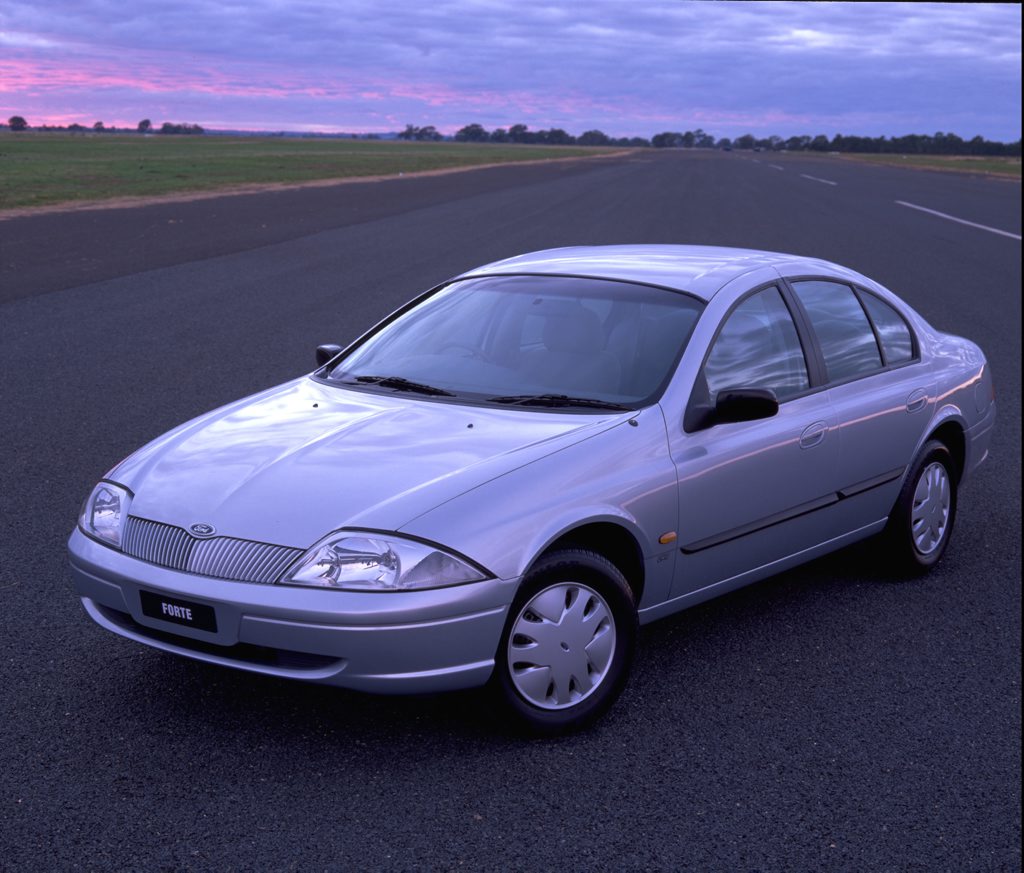 The 1998 AU Ford Falcon. The 1998 AU Ford Falcon.